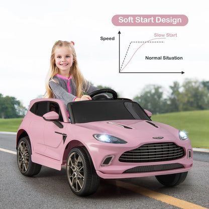 12V Kids Ride on Vehicle Aston Martin Licensed with Music and Horn