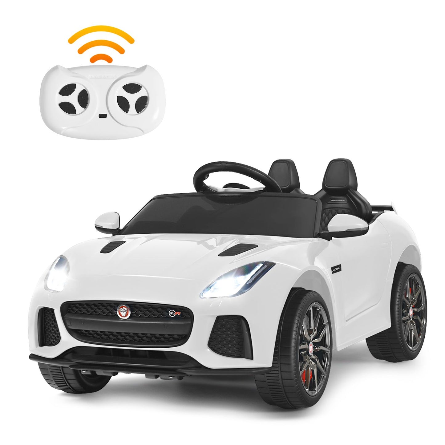 12V Jaguar F-Type SVR Kids Ride on Car with Remote Control