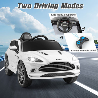 12V Kids Ride on Vehicle Aston Martin Licensed with Music and Horn